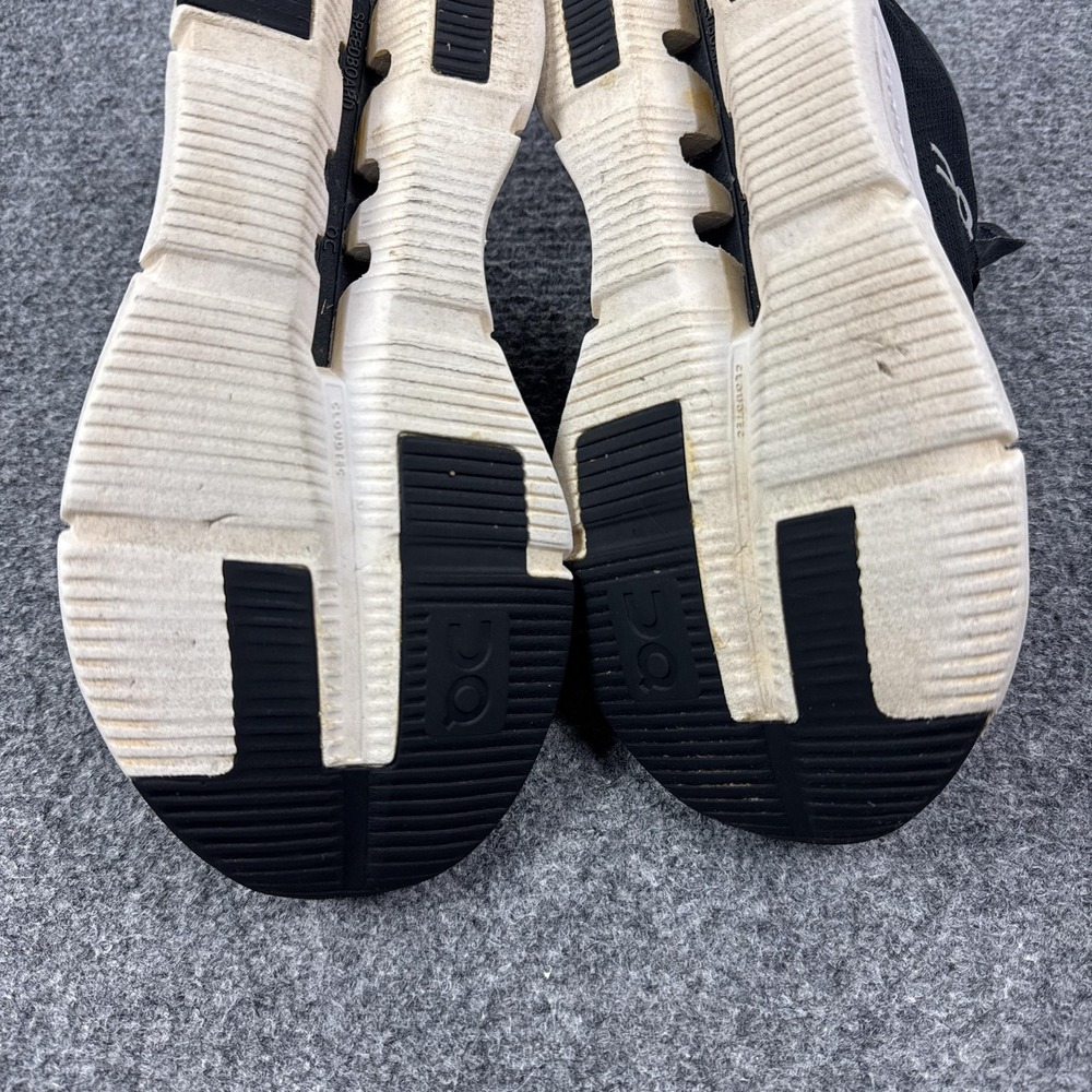 On Running Shoes Womens Size 7.5 Black CloudTec Running Sneakers Athletic Mesh - Picture 5 of 12